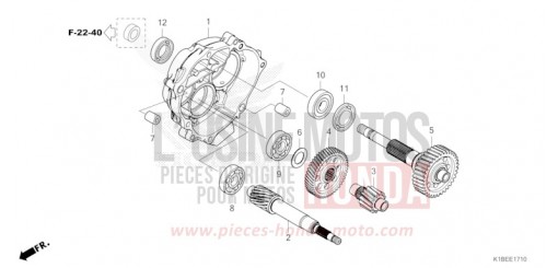 BOITE DE VITESSES NSS350AP de 2023